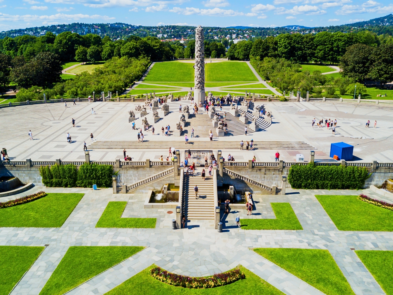 Oslo, rzeźby Vigelanda