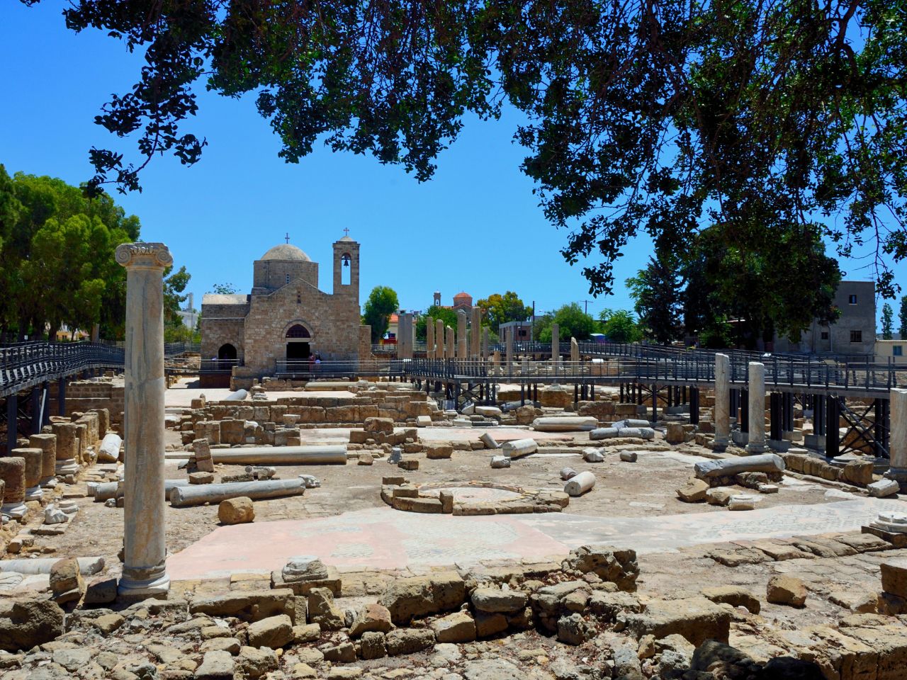 Pafos, kolumna św. Pawła