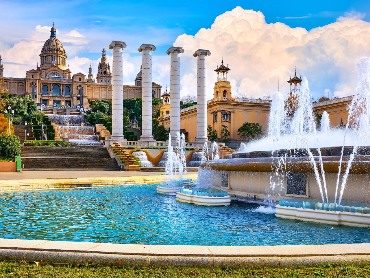 Barcelona, wzgórze Montjuic