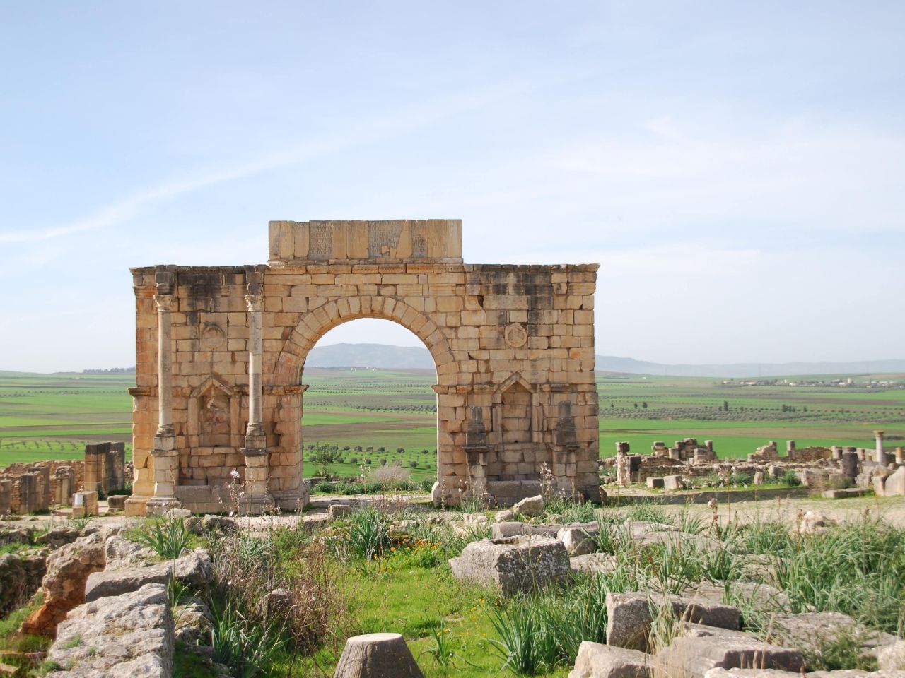 Volubilis, rzymskie ruiny