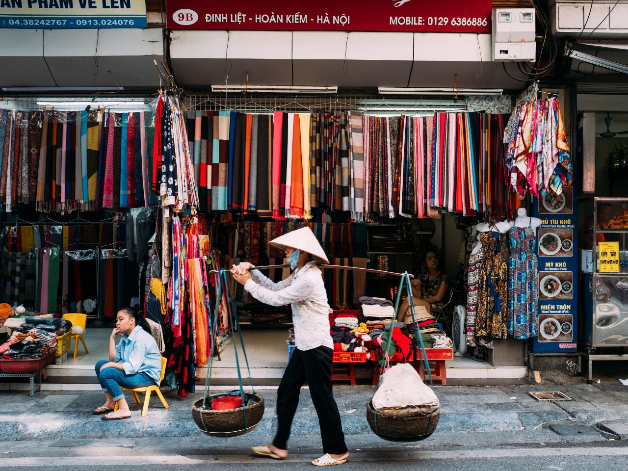 Hanoi sklepy