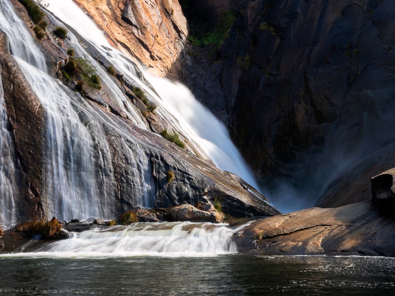 Ezaro Waterfall