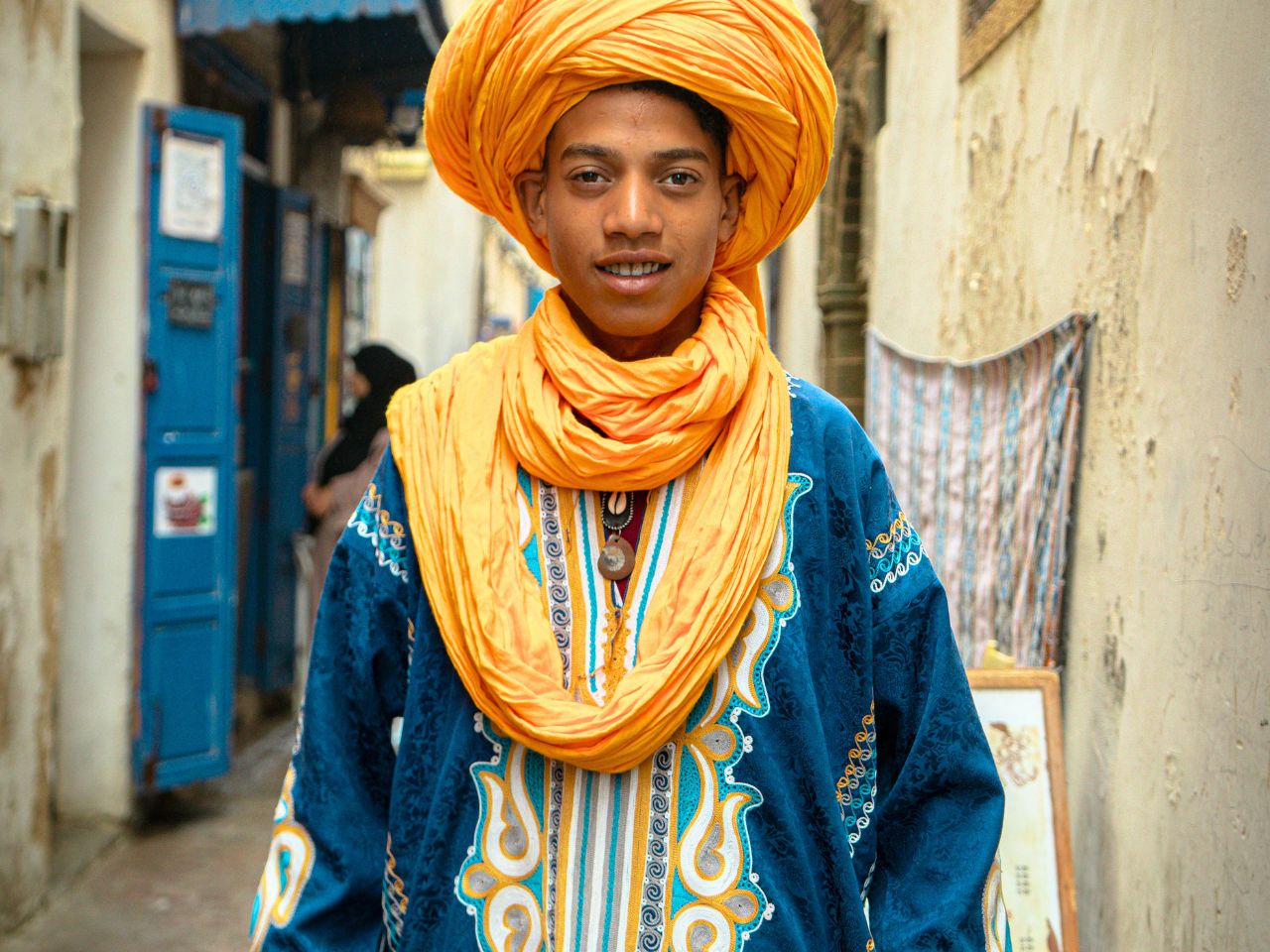 tradycyjny marokański strój, Essaouira